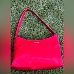 Esprit Red Shoulder Bag Modern Design